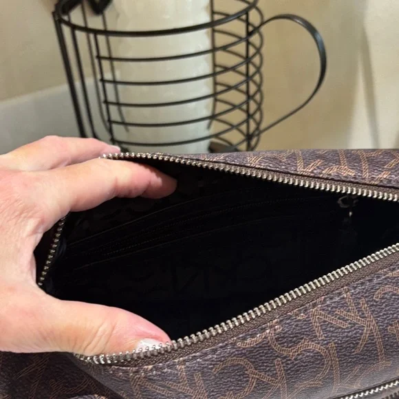 Calvin Klein Black and Brown Belt Bag - Picture 4 of 10